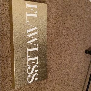 Flawless sparkly gold canvas